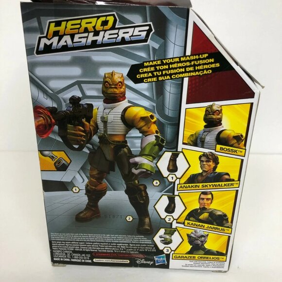 Star Wars The Force Awakens Hero Mashers BOSSK Mash-up Toy by Hasbro - New Seal - Picture 3 of 9